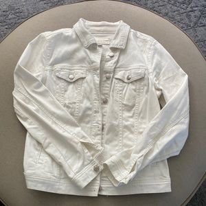 White Jean Jacket